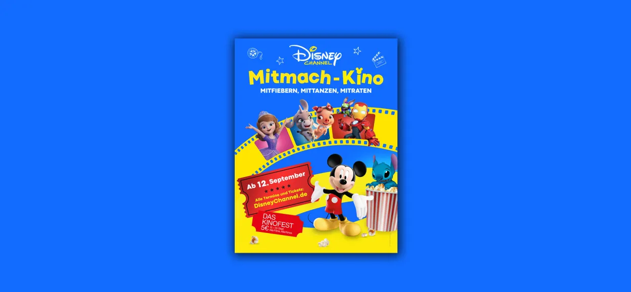 DISNEY CHANNEL MITMACH-KINO
